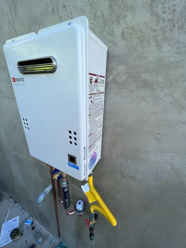 Tankless water heater installation for Norwayne homes
